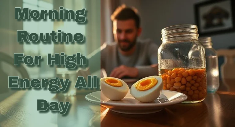 Morning Routine for High Energy All Day blog guide