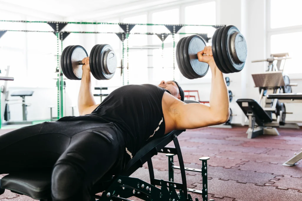 Tate Press for Tricep Workouts with Dumbbells