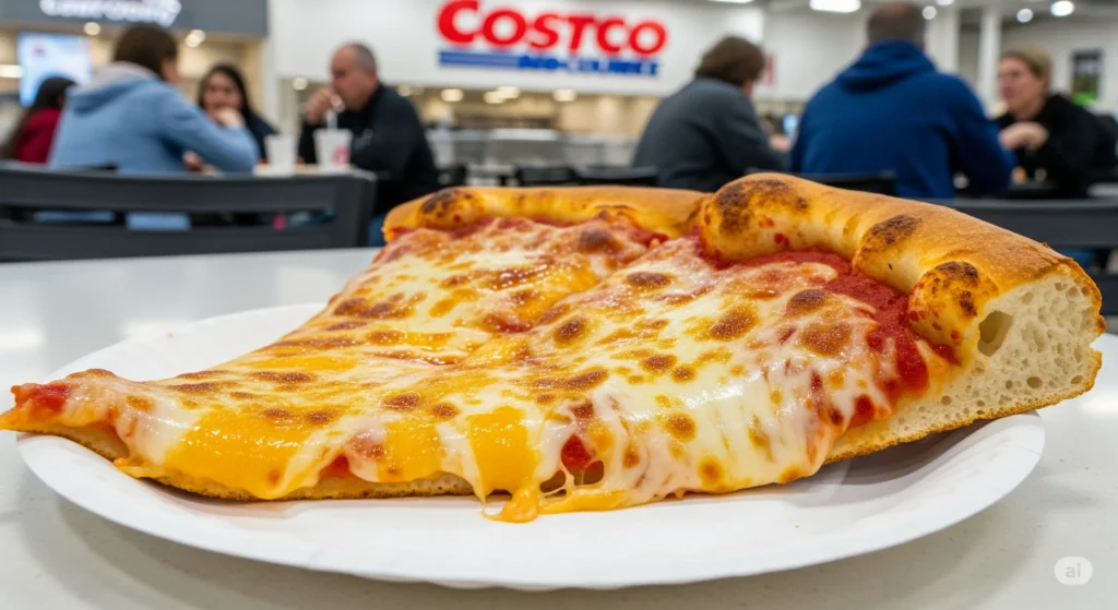Costco Pizza Nutrition – Cheese pizza slice calories and size comparison
