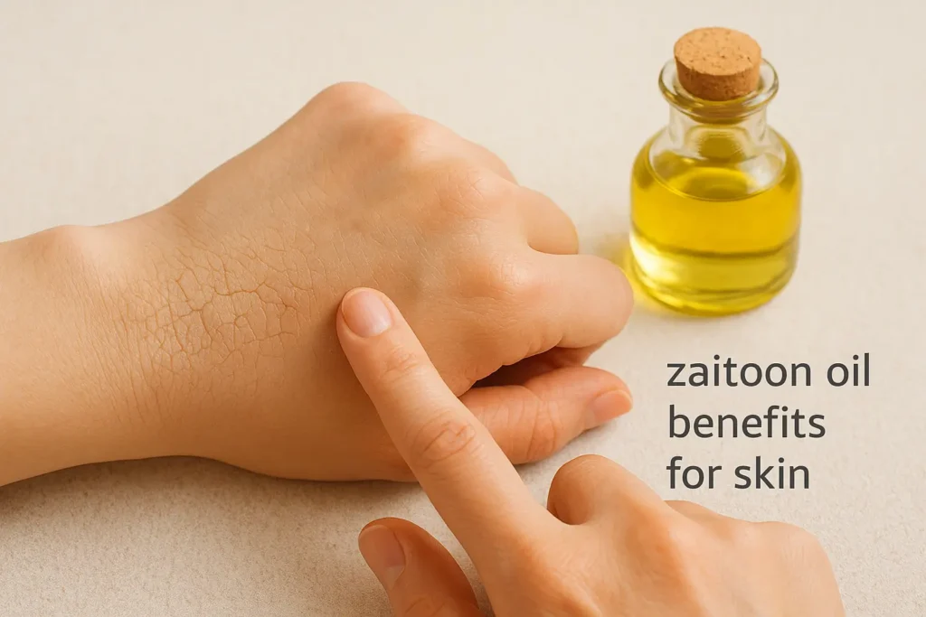 Healing dry skin with zaitoon oil benefits for skin care