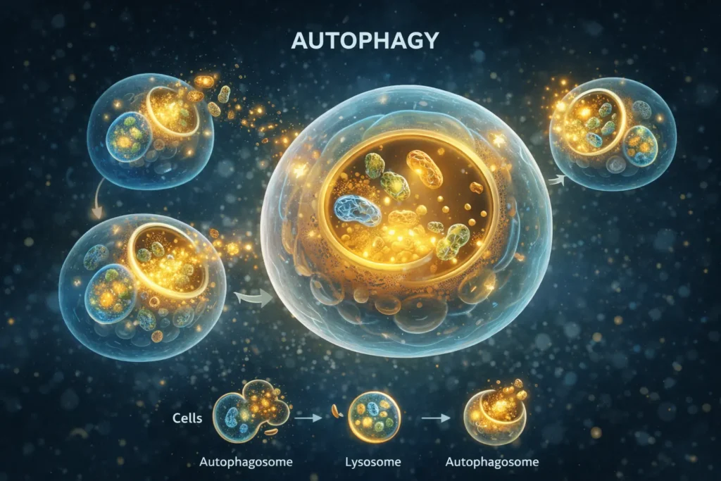 what are the benefits of fasting for cell repair and autophagy